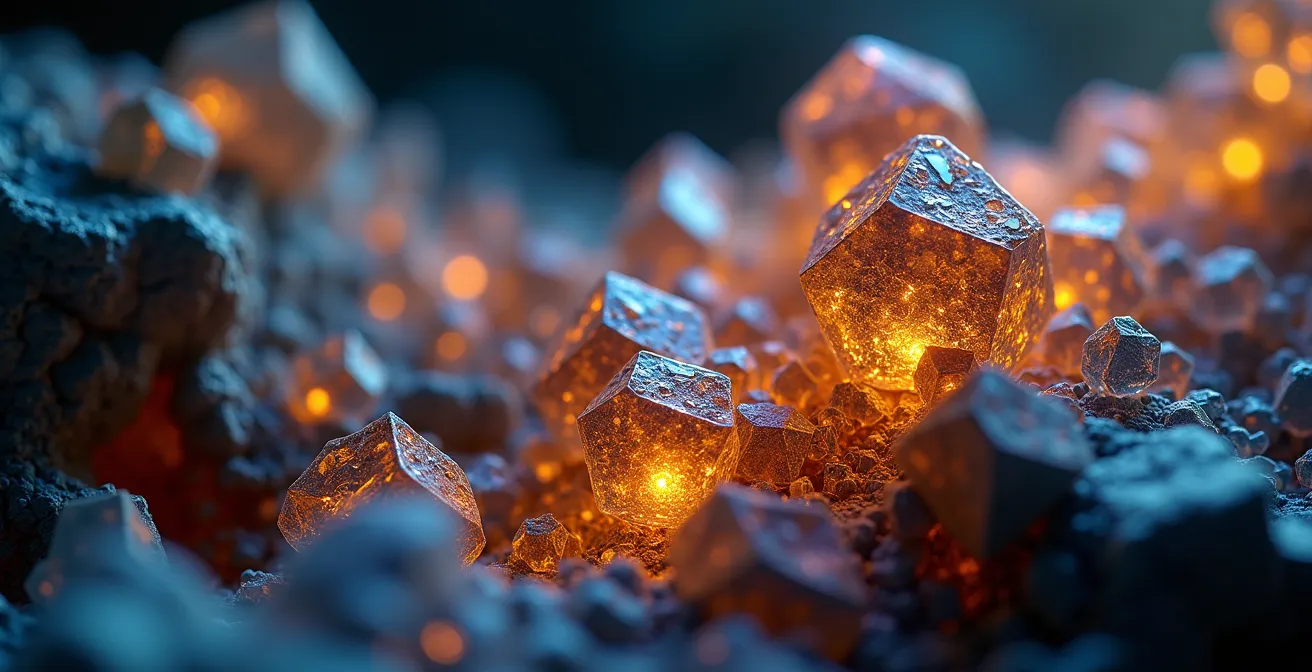 Vue macro de données CRM cristallisées révélant des opportunités cachées