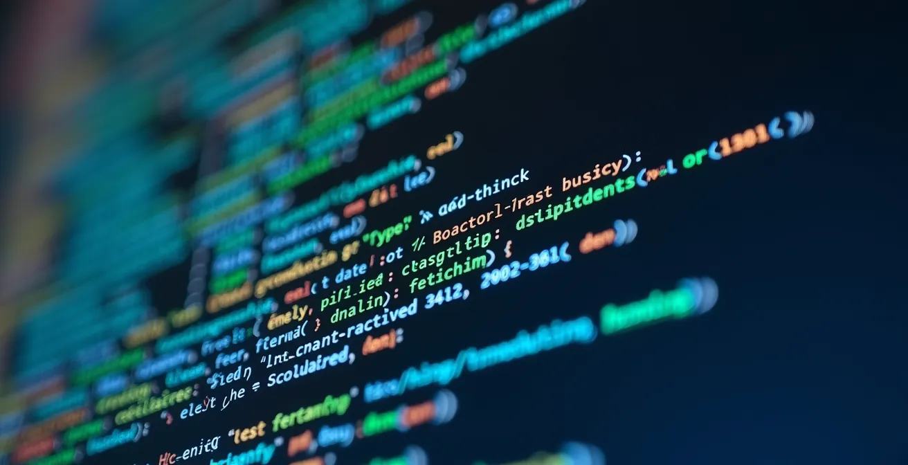 Code HTML et CSS montrant l'implémentation de media queries pour un email responsive