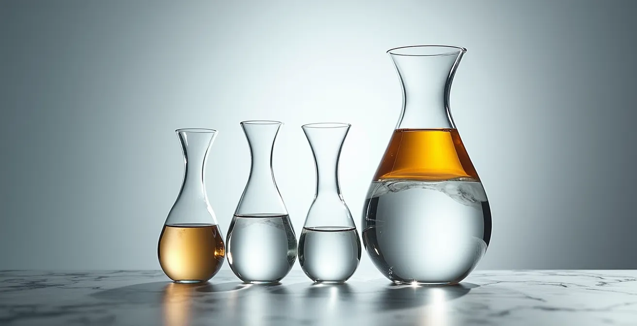 Représentation symbolique d'un entonnoir de conversion avec différents niveaux d'engagement