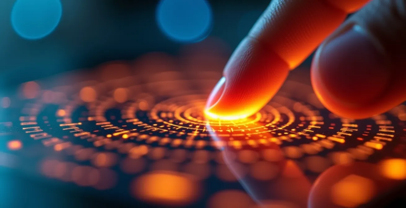 Carte de chaleur montrant les zones de clics sur un email marketing