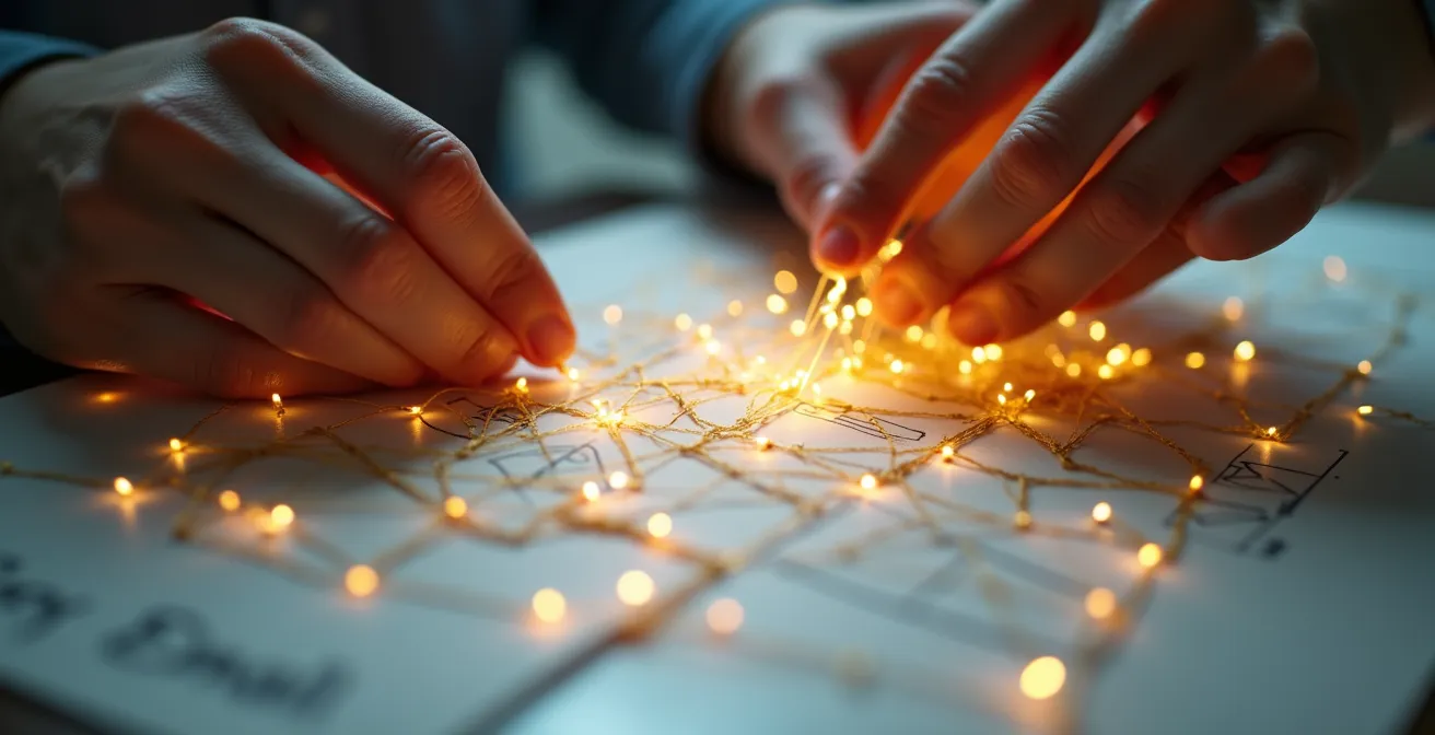 Intégration naturelle de liens commerciaux dans une newsletter professionnelle