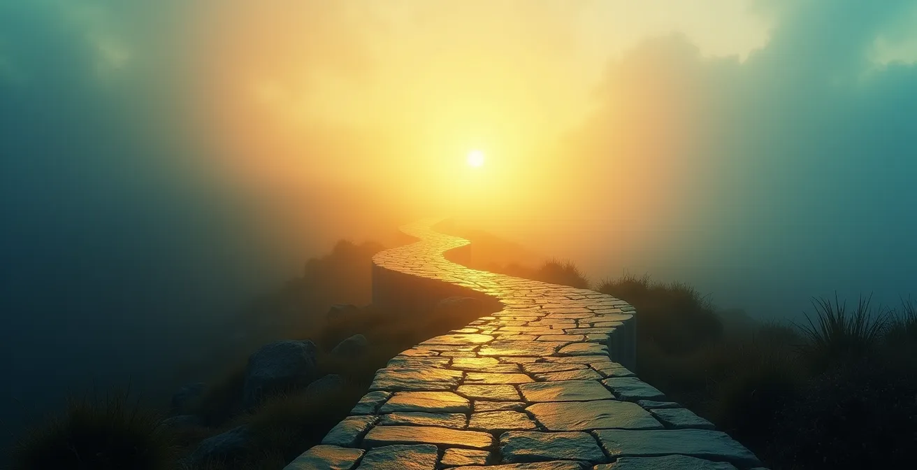 Représentation visuelle du parcours de transformation client en inbound marketing