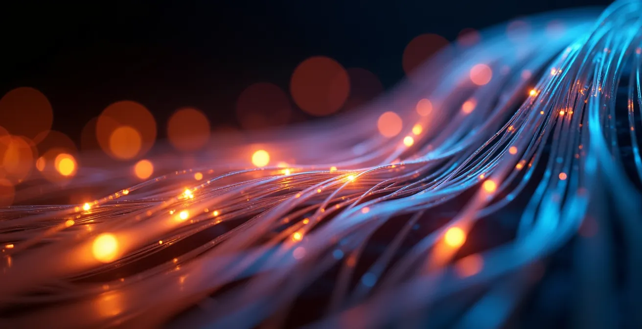 Représentation macro d'un parcours client personnalisé avec des chemins multiples s'adaptant en temps réel