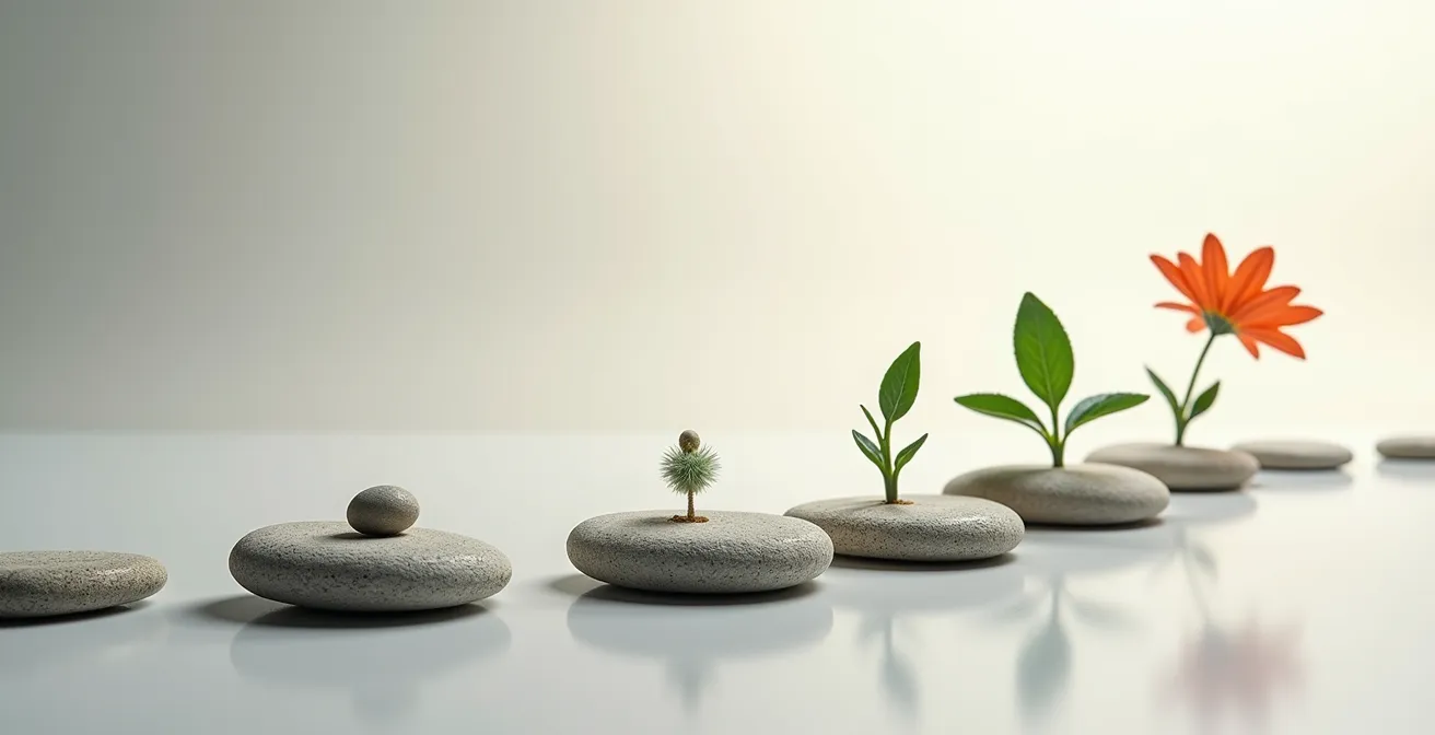 Illustration métaphorique du parcours client comme voyage du héros