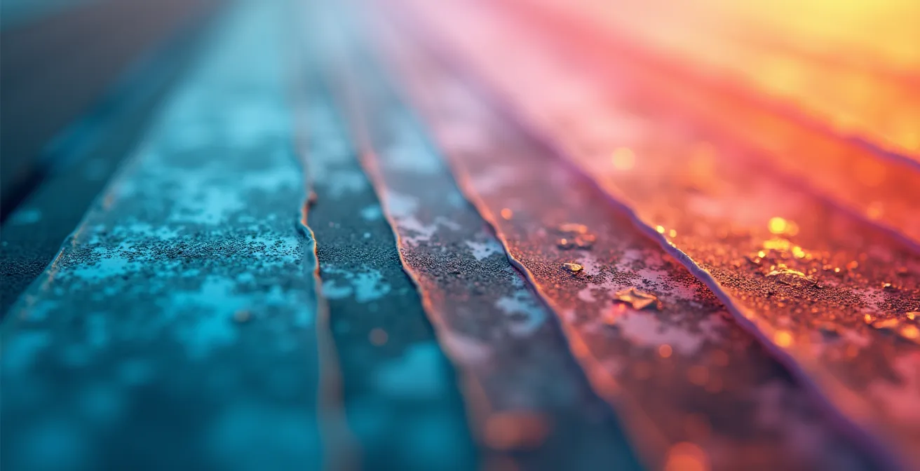 Vue macro de graphiques colorés représentant différents indicateurs de performance