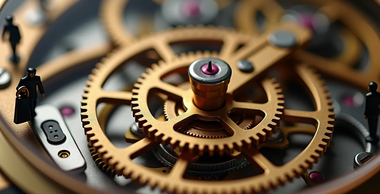 Horloge moderne avec éléments visuels suggérant la popularité d'un produit et le temps limité